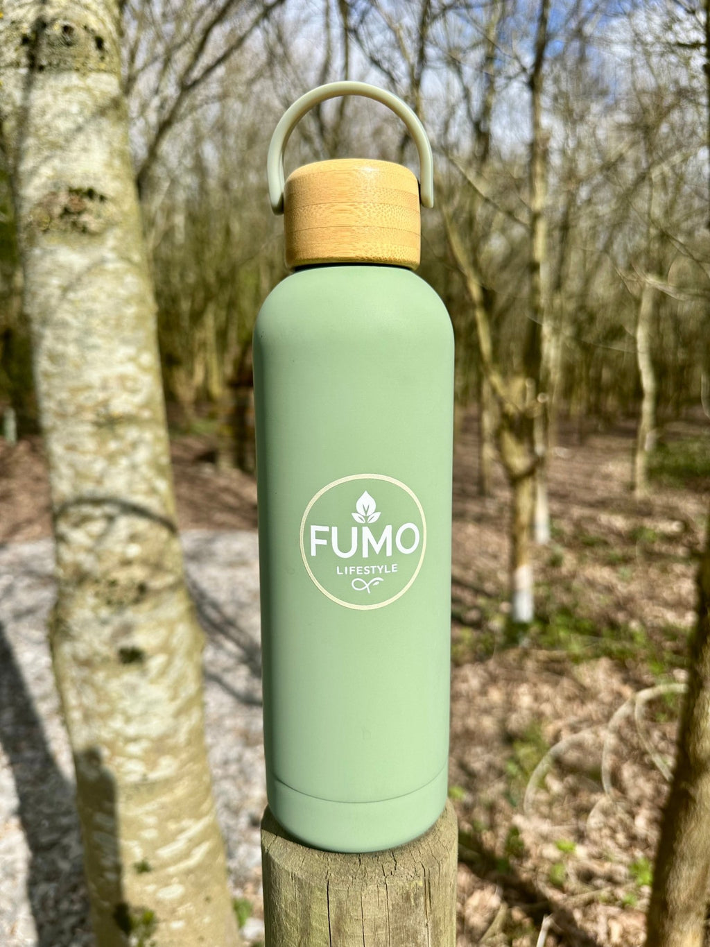 750ml Green Insulated Water Bottle - Fumo Lifestyle