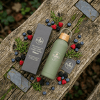 750ml Green Insulated Water Bottle - Fumo Lifestyle