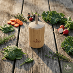 Bamboo Weaning Set, Cat Suction Plate, Bowl, Cup & Cutlery - Fumo Lifestyle