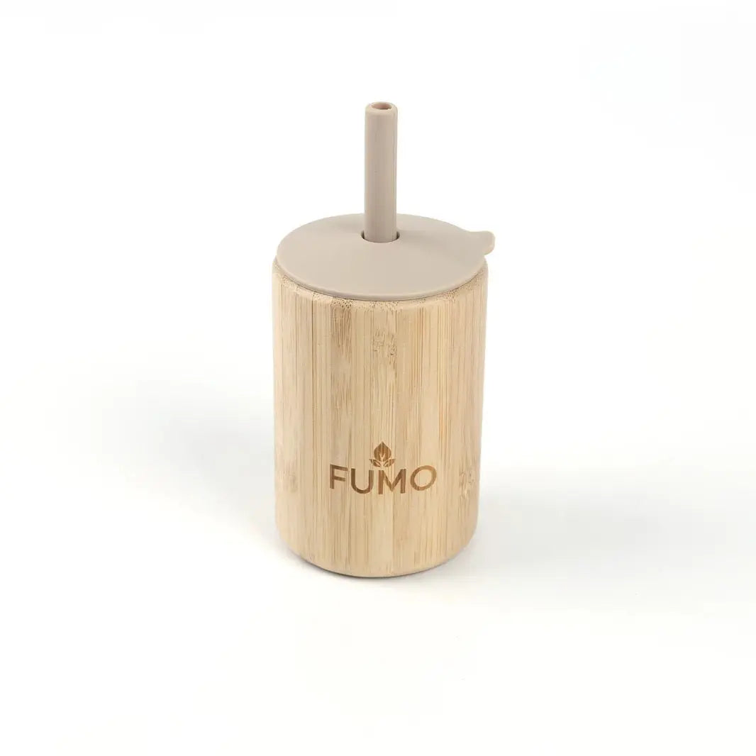 Bamboo Weaning Set, Paw Suction Plate, Bowl, Cup & Cutlery - Fumo Lifestyle