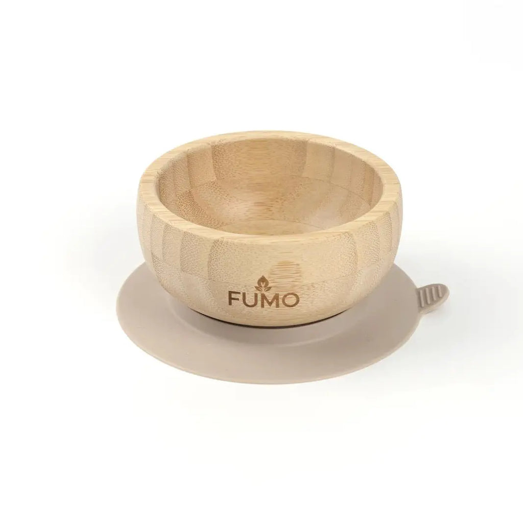 Bamboo Weaning Set, Cat Suction Plate, Bowl, Cup & Cutlery - Fumo Lifestyle