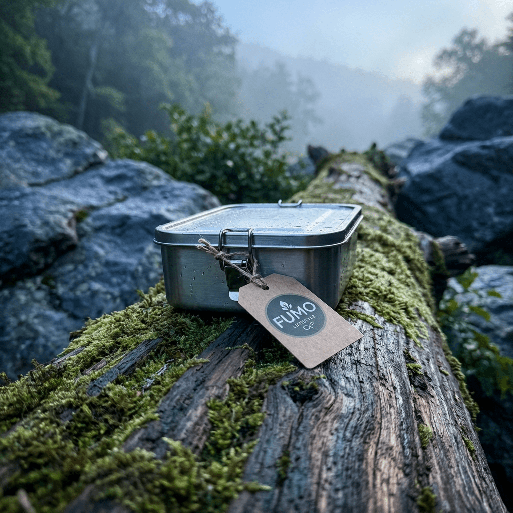 Stainless Steel Meal Prep Box 1200ml - Fumo Lifestyle