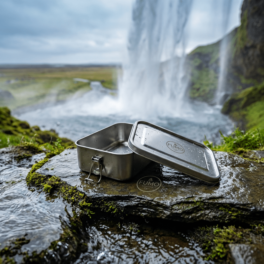 Stainless Steel Meal Prep Box 1200ml - Fumo Lifestyle