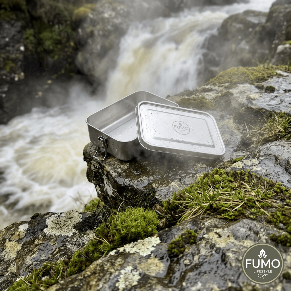 Stainless Steel Meal Prep Box 850ml - Fumo Lifestyle