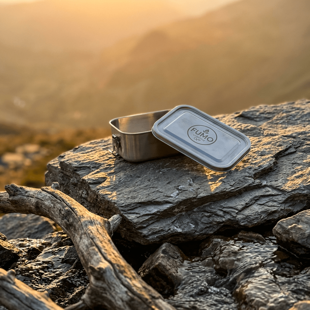 Stainless Steel Meal Prep Box 850ml - Fumo Lifestyle